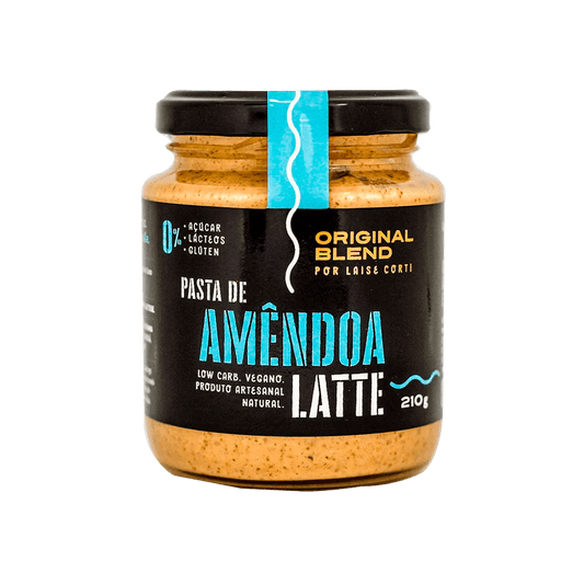 Pasta de Amêndoa Latte 210g Original Blend