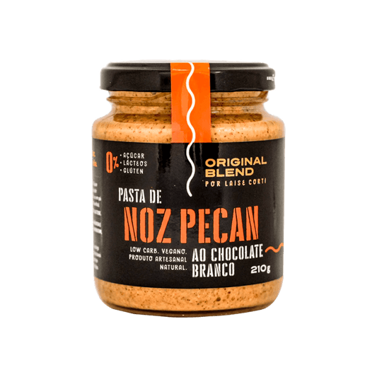 Pasta de Noz Pecan ao Chocolate Branco 210g Original Blend