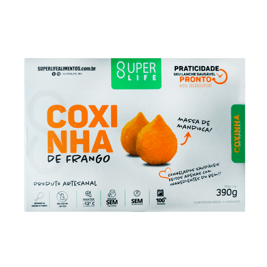 Mini Coxinha de Mandioca 390g Super Life