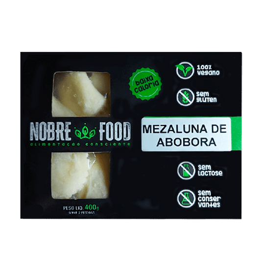Mezzaluna de Abóbora 400g  Nobre Food