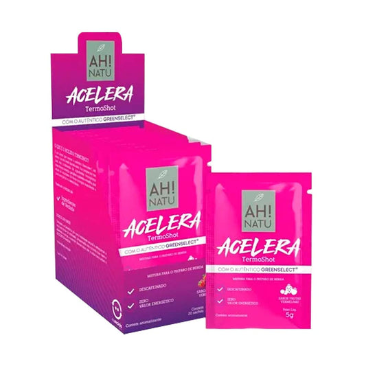 Acelera Termoshot 20 Sachês Ah Natu