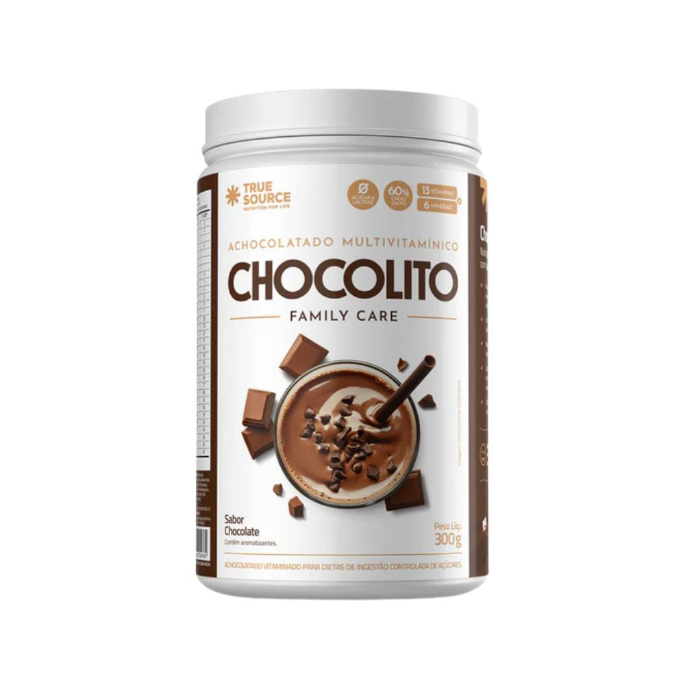 Achocolatado Multivitamínico Chocolito Chocolate 300g True Source