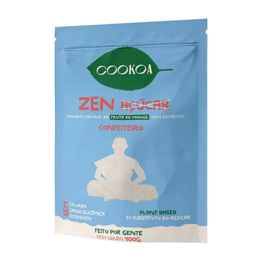 Adoçante ZEN Açúcar Confeiteiro 400g Cookoa