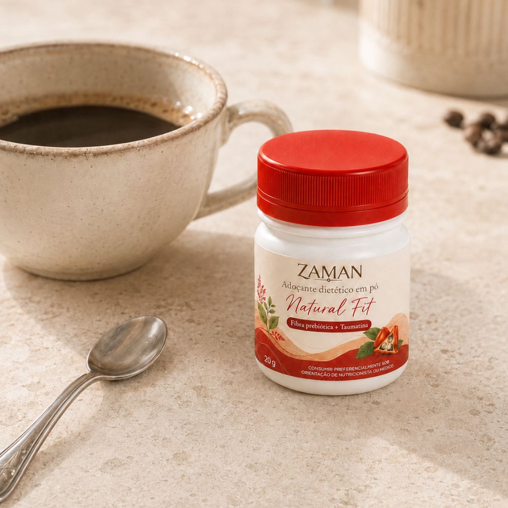 Adoçante em Pó Natural Fit 20g Zaman