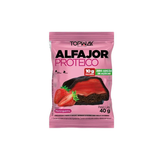 Embalagem-do-Alfajor-Proteico-sabor-morango-da-Topway-Nutrition-com-10g-de-proteina-e-40g