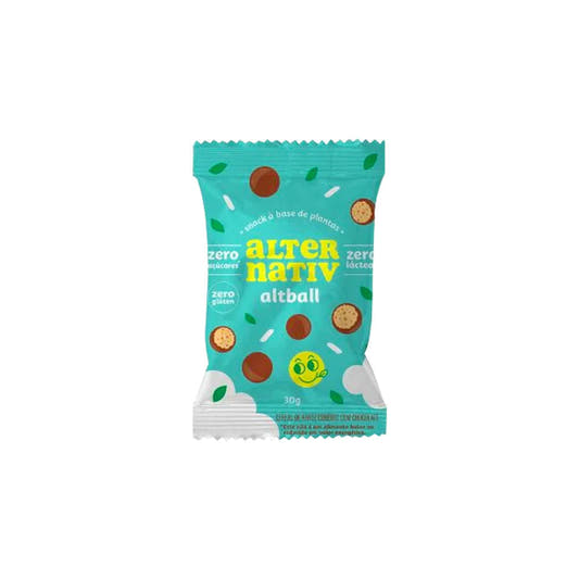 Altball Cereal de Arroz Coberto com Chocolate 30g Alternativ
