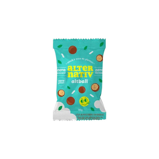 Altball Cereal de Arroz Coberto com Chocolate 30g Alternativ