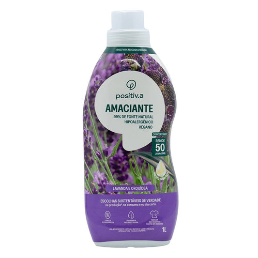 Amaciante Concentrado Lavanda e Orquidea 1L Positiv.a