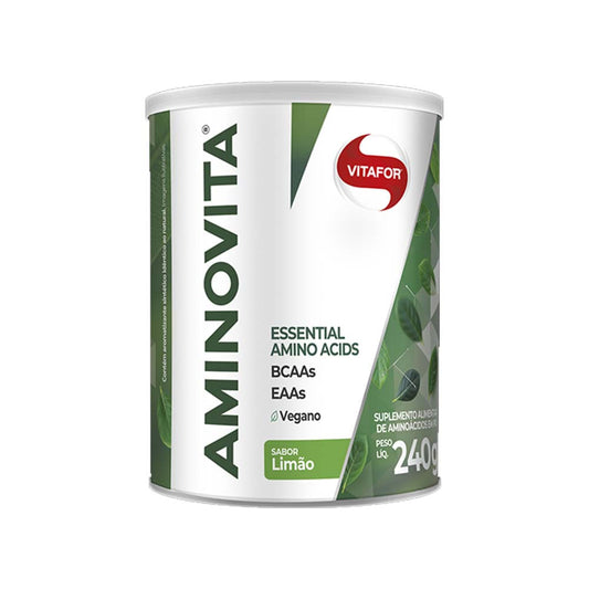 Aminovita Aminoácidos Sabor Limão 240g Vitafor