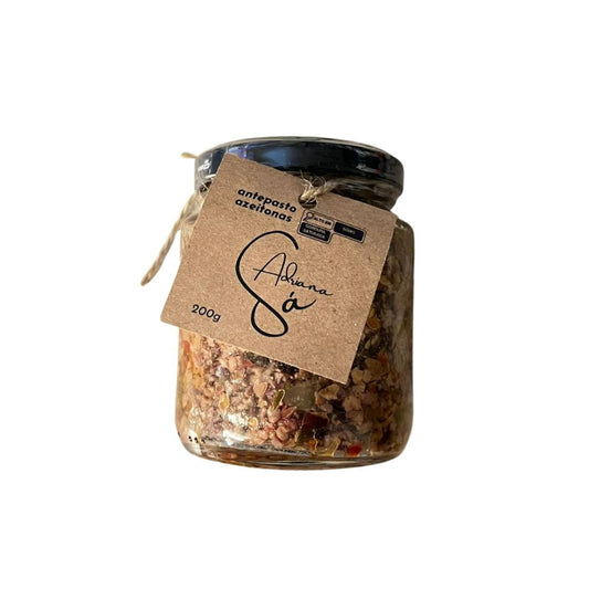 Antepasto Artesanal de Azeitonas 200g Adriana Sá