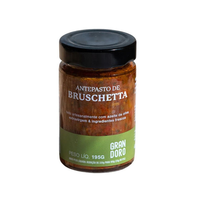 Antepasto de Bruschetta 195g Gran Doro