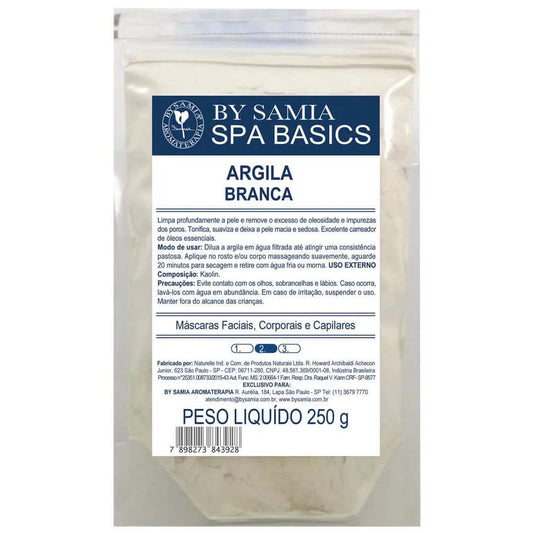 Argila Branca 250g By Samia