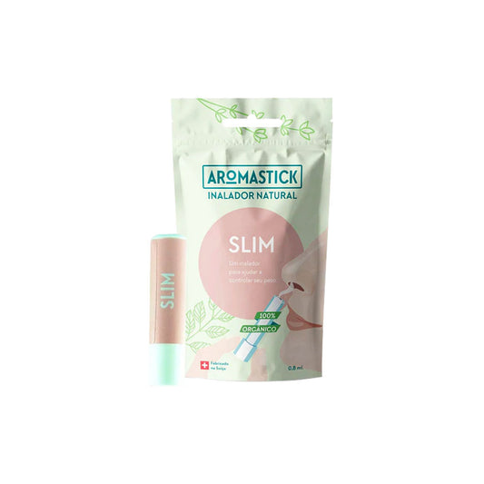 Aromastick Slim Inalador Nasal Orgânico e Natural Para o Auxilio ao Emagrecimento 0,8ml
