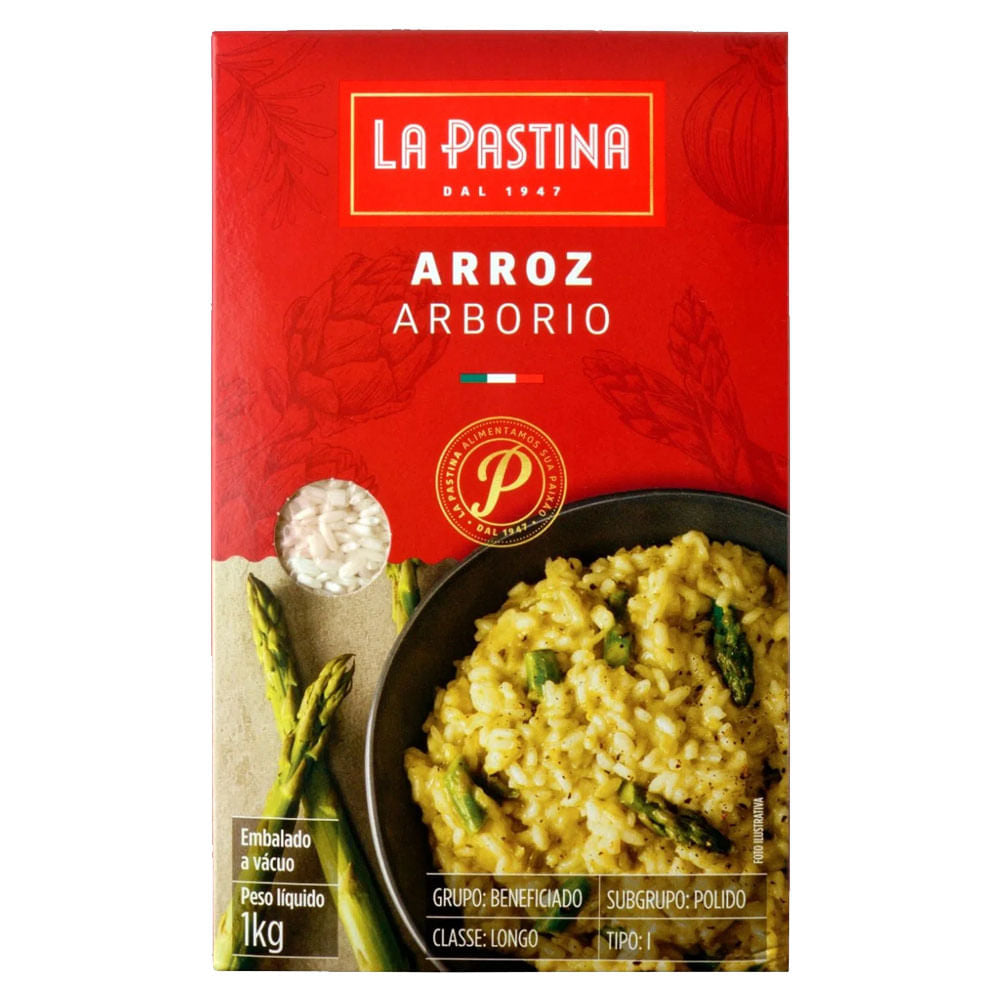 Arroz Arborio Italiano 1Kg La Pastina