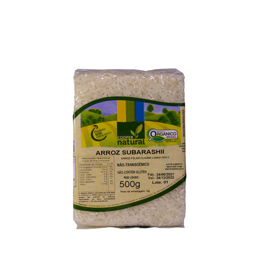 Arroz Subarashi Orgânico 500g Coopernatural