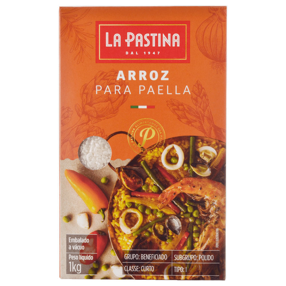 Arroz para Paella 1kg La Pastina