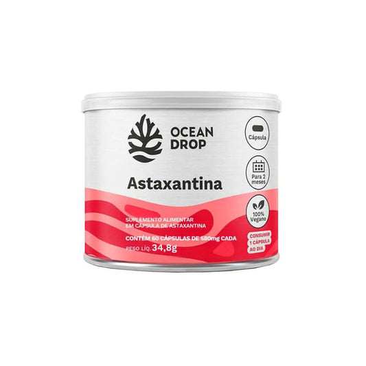 Astaxantina 60 Cápsulas Ocean Drop