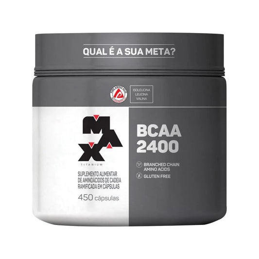 BCAA 2400 450 Cápsulas Max Titanium