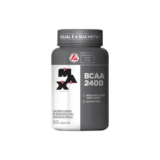 BCAA 2400 60 Cápsulas Max Titanium