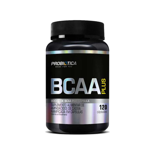 BCAA Plus 120 Cápsulas Probiótica