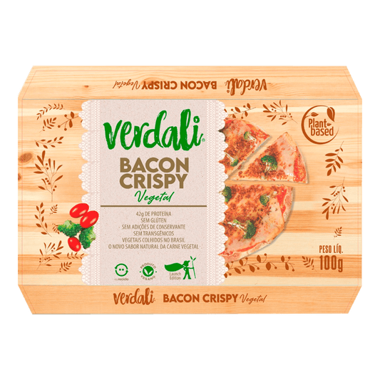 Bacon Crispy Vegetal 100g Verdali