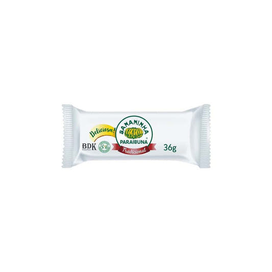 Bananinha Cristalizada Tradicional 36g Paraibuna