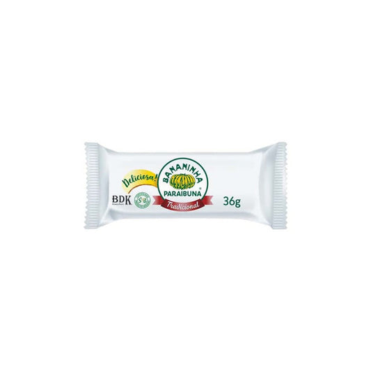 Bananinha Cristalizada Tradicional 36g Paraibuna