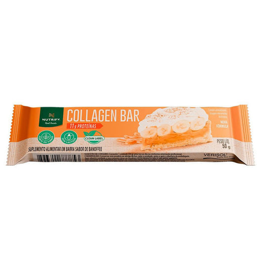 Barra Proteica Collagen Bar Banoffee 50g Nutrify