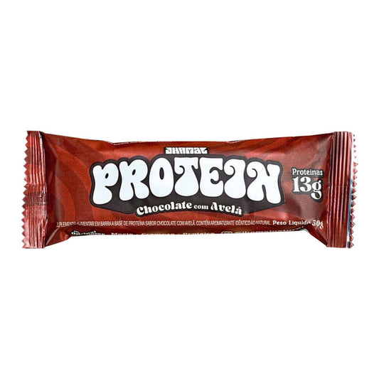 Barra Vegan Protein Chocolate com Avelã 50g Jhamal