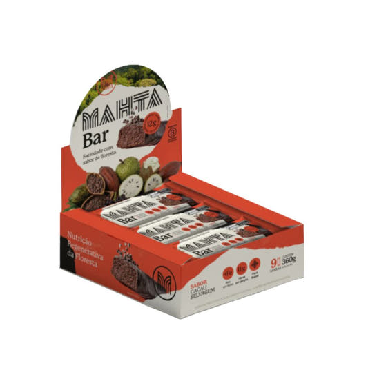 Barra-de-Proteina-Cacau-Selvagem-Caixa-com-9x40g-MAHTA