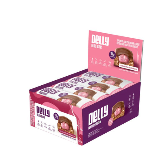 Barra-de-Proteina-Cacau-e-Frutas-Vermelhas-Caixa-com-12x45g-Delly-Nutrition