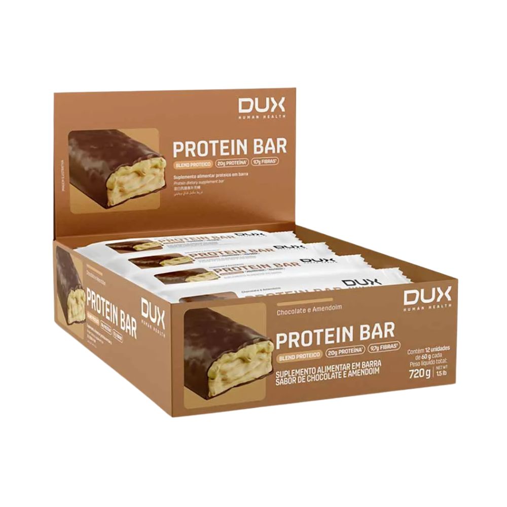 Barra-de-Proteina-Chocolate-e-Amendoim-Caixa-com-12x60g-DUX-Human-Health