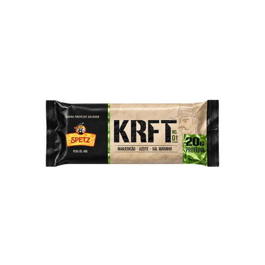 Barra de Proteína Salgada Manjericão KRFT 50g SPETZ
