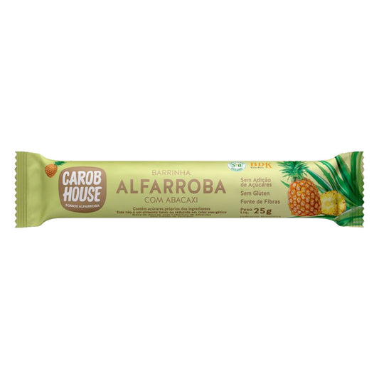 Barrinha de Alfarroba com Abacaxi 25g Carob House