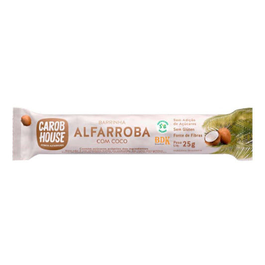 Barrinha de Alfarroba com Coco 25g Carob House