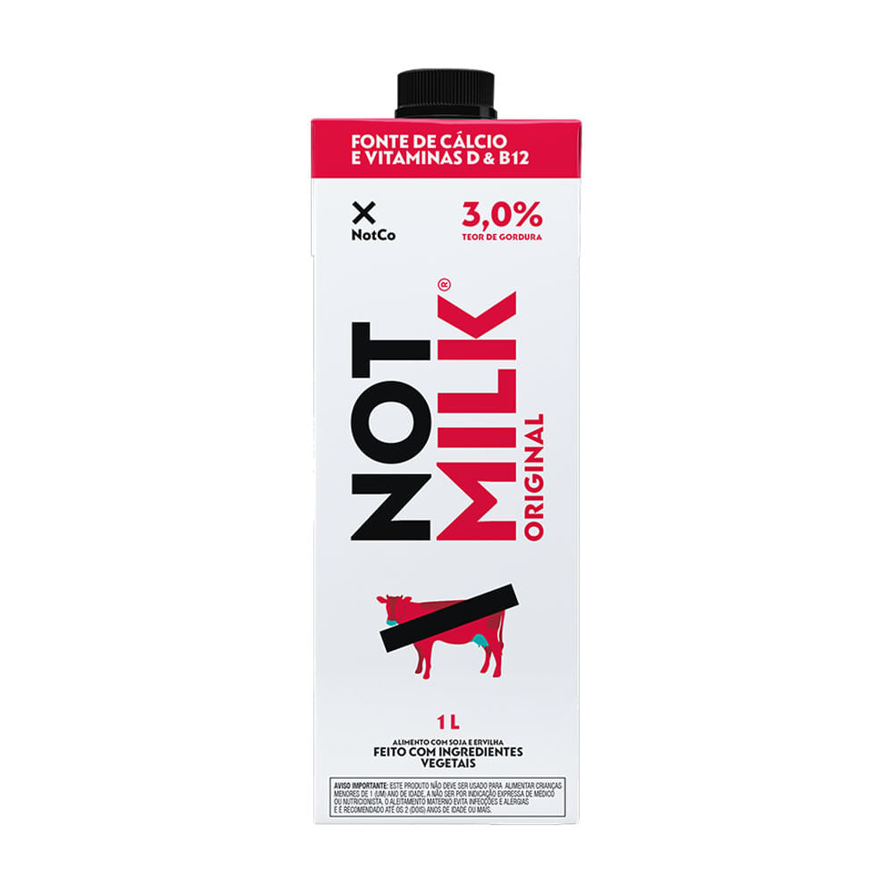 Bebida Vegetal Original Not Milk 1L  NotCo