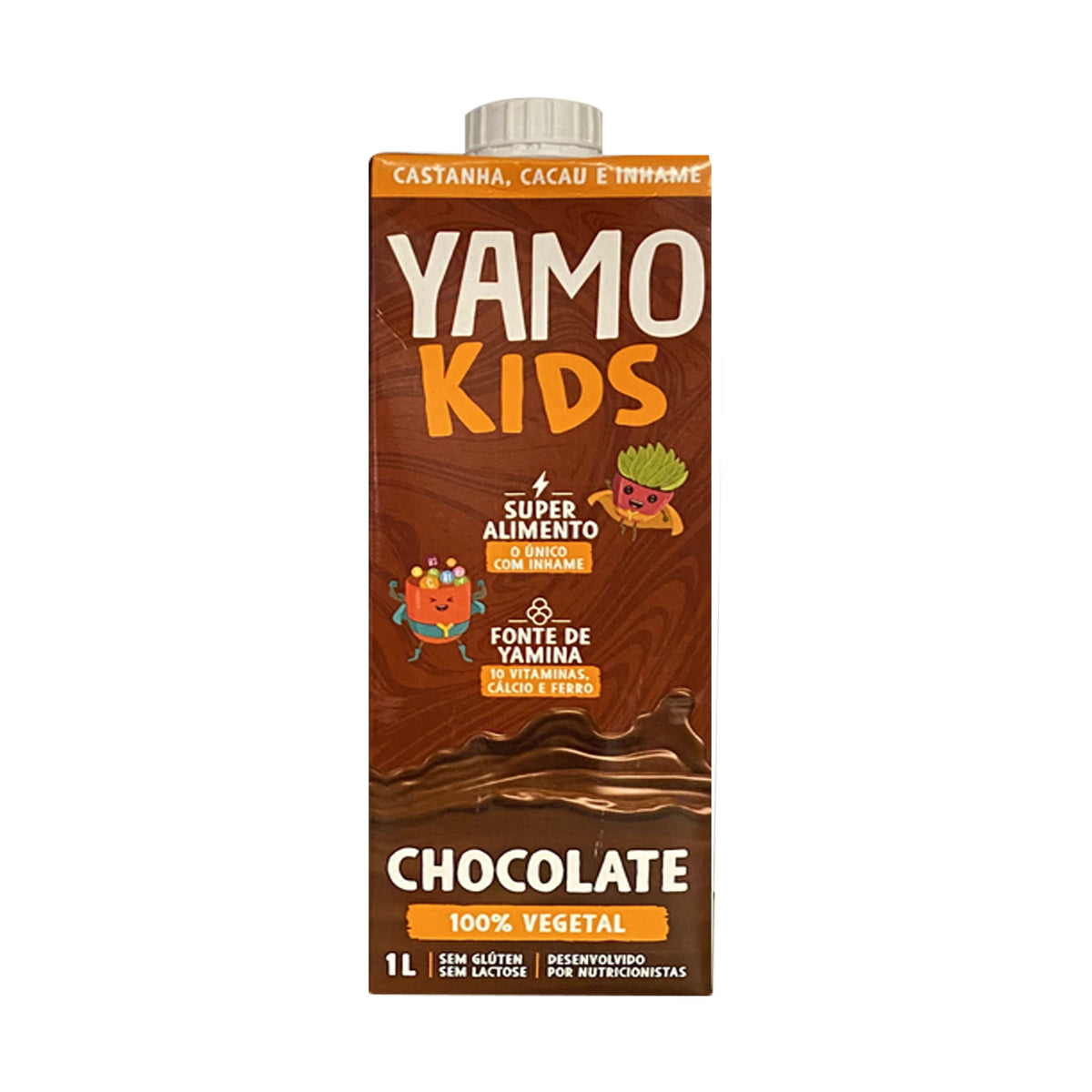 Bebida Vegetal Yamo Kids Chocolate 1L Yamo