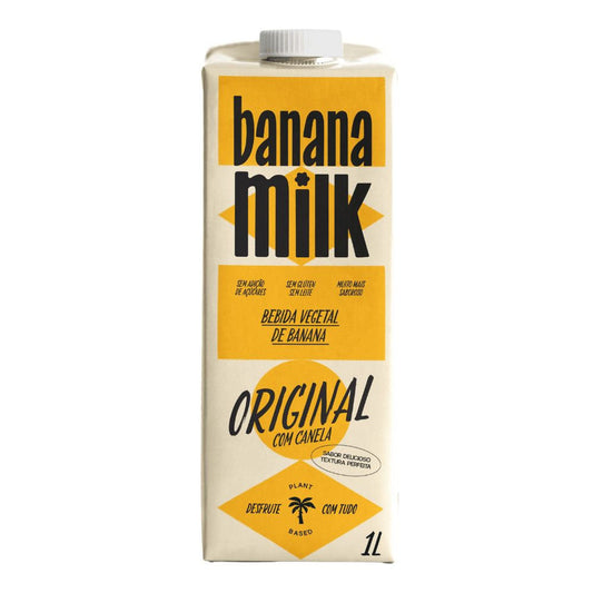 Bebida Vegetal de Banana Original com Canela 1L Banana Milk