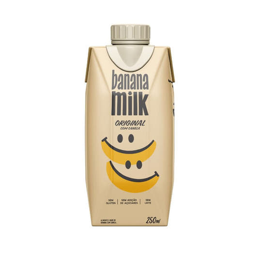 Bebida Vegetal de Banana Original com Canela 250ml Banana Milk