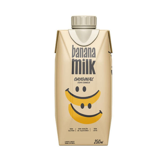 Bebida Vegetal de Banana Original com Canela 250ml Banana Milk
