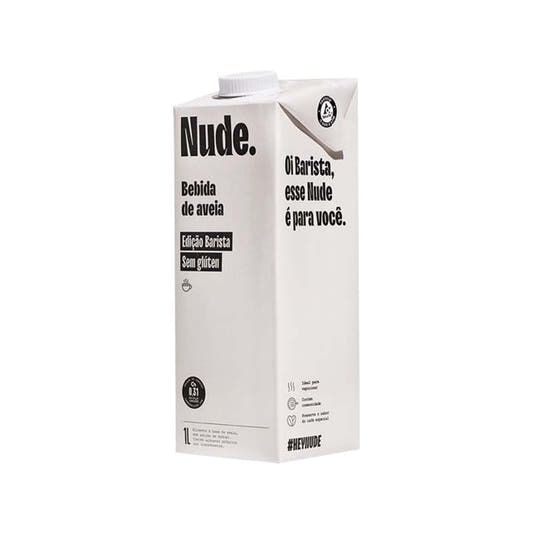 Bebida de Aveia Edição Barista Sem Glúten 1L Nude