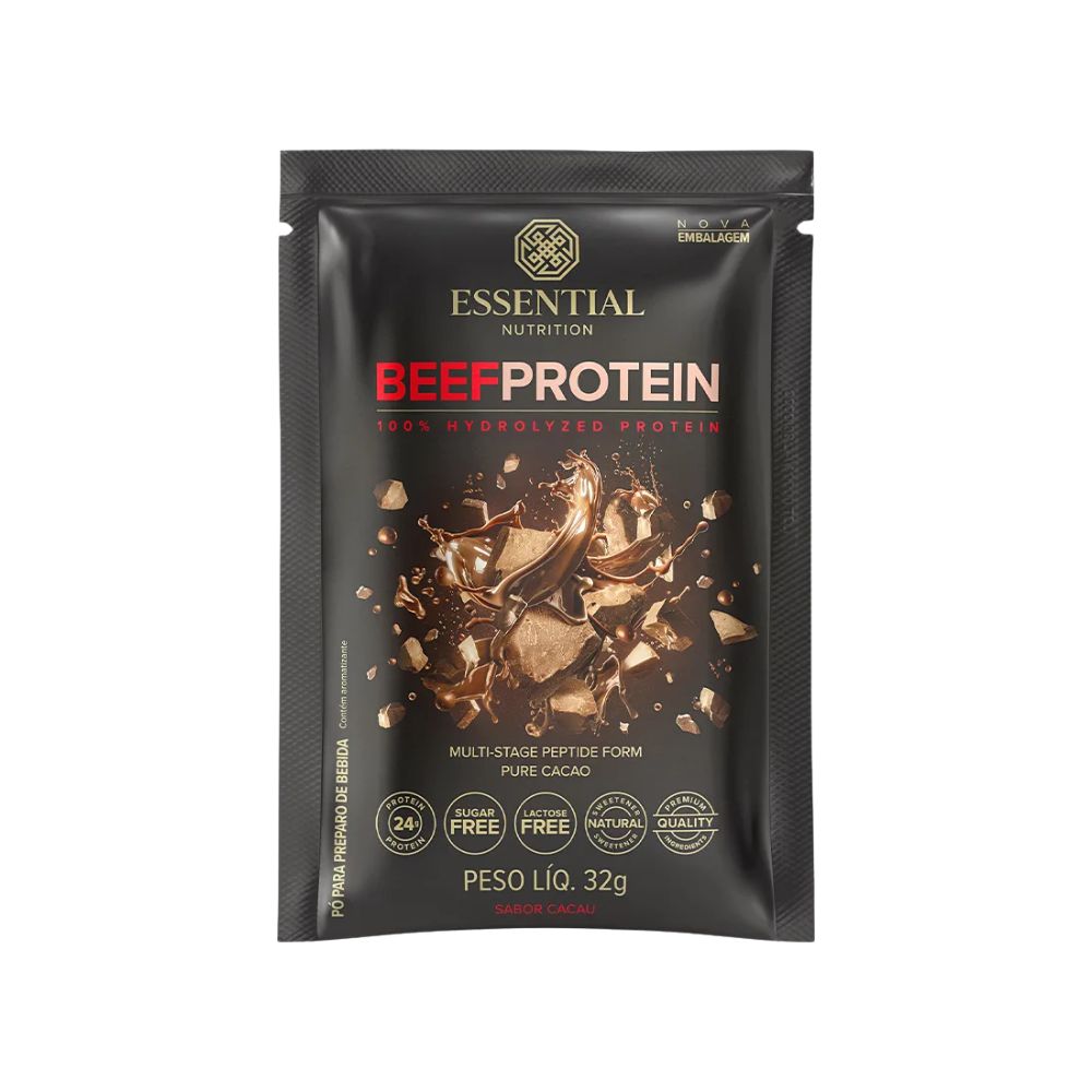 Beef-Protein-Cacau-32g-Essential-Nutrition