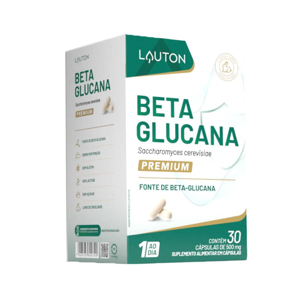 Beta Glucana 30 Cápsulas Lauton