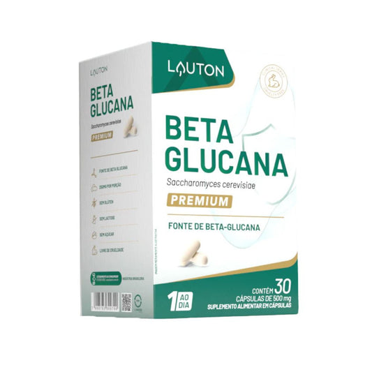 Beta Glucana 30 Cápsulas Lauton