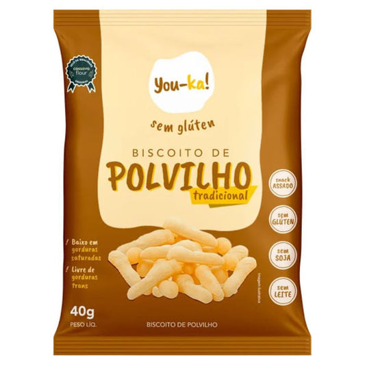 Biscoito de Polvilho Tradicional 40g You Ka