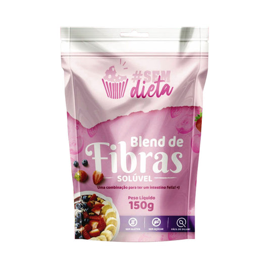 Blend de Fibras Solúvel 150g Sem Dieta