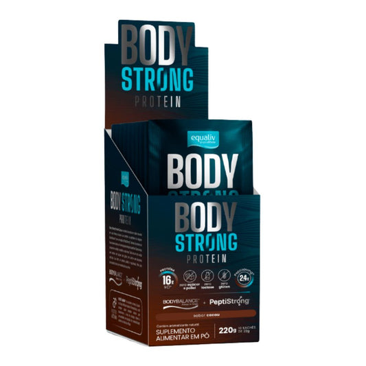 Body-Strong-Protein-Cacau-com-PeptiStrong-Caixa-com-10x22g-Equaliv