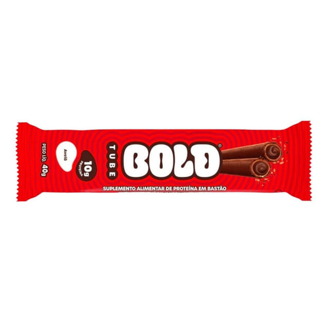 Embalagem-vermelha-do-Bold-Tube-com-destaque-para-o-nome-da-marca-e-imagem-ilustrativa-do-snack-recheado-de-avela-envolto-por-wafer-crocante-e-chocolate.