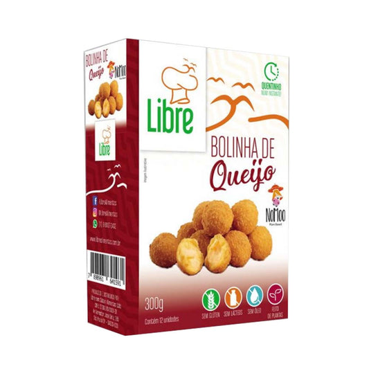 Bolinha de Queijo Vegano Sem Glúten 300g Libre