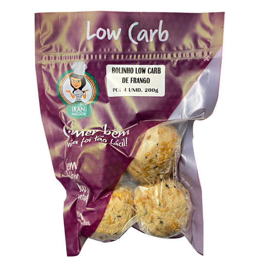 Bolinho Low Carb de Frango com Couve-Flor 200g Irani Maggiore